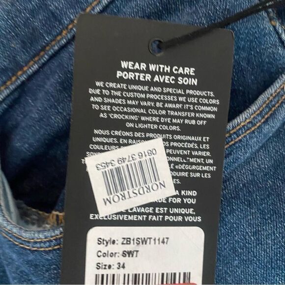 NWT Hudson Bad Ada High Waist Boot Cut Jeans 34 ladies 14 - Picture 4 of 8